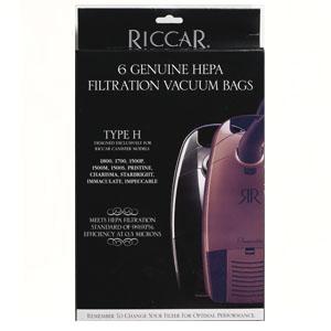Sacs pour Aspirateurs Riccar Type H HEPA RC19-6