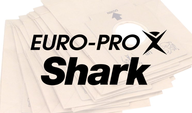 Sacs en papier tissu Hepa pour aspirateur central, chariot traineau  Sacs Aspirateur Euro-Pro Shark