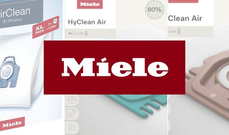 Sacs en papier tissu Hepa pour aspirateur central, chariot traineau  Sacs Aspirateur Miele