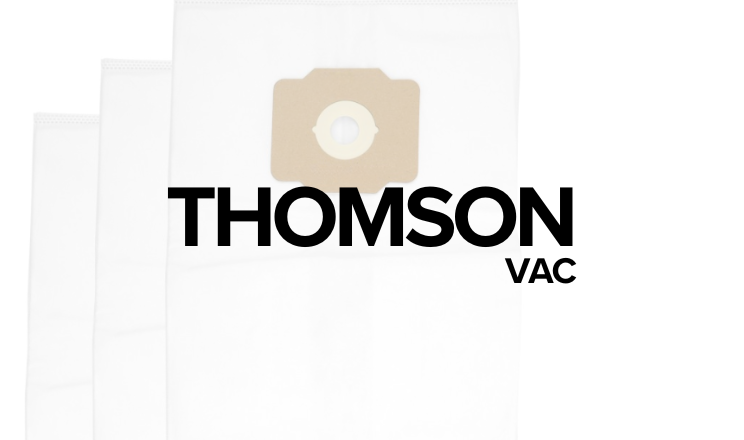 Sacs en papier tissu Hepa pour aspirateur central, chariot traineau  Sacs Aspirateur Thomson Vac