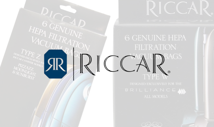 Sacs en papier tissu Hepa pour aspirateur central, chariot traineau  Sacs Aspirateur Riccar