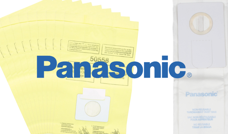 Sacs en papier tissu Hepa pour aspirateur central, chariot traineau  Sacs Aspirateur Panasonic