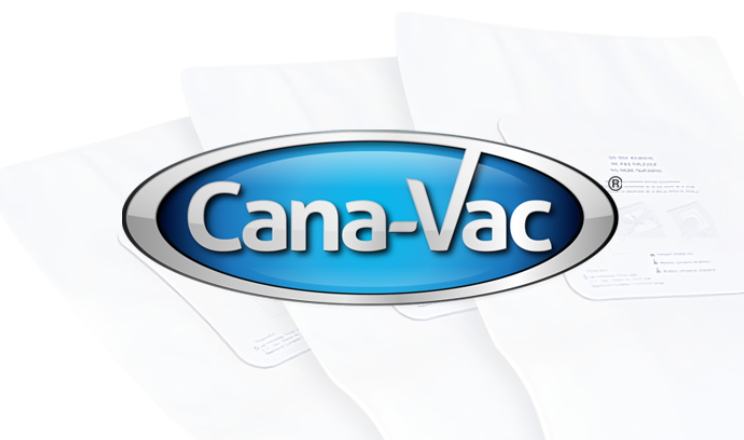 Sacs en papier tissu Hepa pour aspirateur central, chariot traineau  Sacs Aspirateur Cana-Vac