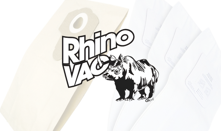 Sacs en papier tissu Hepa pour aspirateur central, chariot traineau  Sacs Aspirateur Rhino Vac