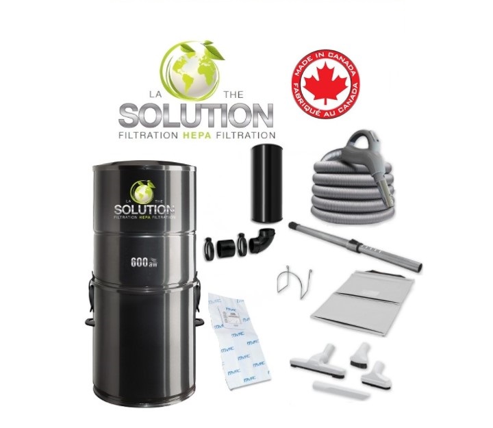 aspirateur central solution 600 kit