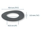 Joint Étanchéité Aspirateur Central Moteur 7.2''