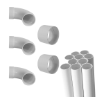 Ensemble de raccordement de tuyauterie pour installation existante