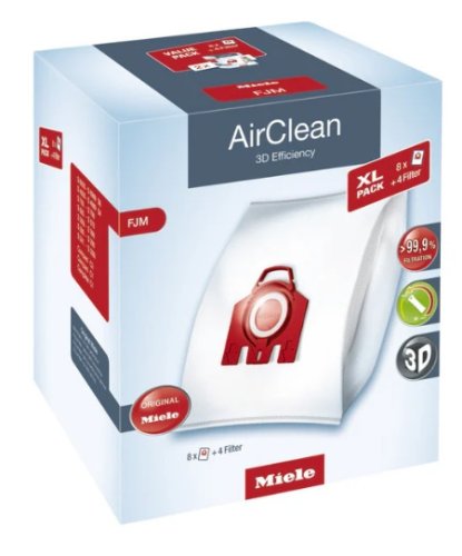 Sacs Aspirateur Miele AirClean Type FJM XL Pack 8 sacs