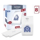 Sacs Aspirateur Miele AirClean Type GN XL Pack (8 sacs