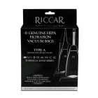 Sacs Aspirateur Riccar Simplicity Type A RAH-6 SAH-6 HEPA OEM