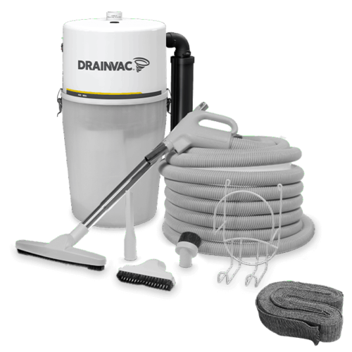 Ensemble Aspirateur Central Drainvac G2-008-Mira