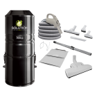 Ensemble Aspirateur Central Solution 700 avec Balai Turbo Tapis et