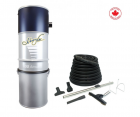 Ensemble Aspirateur Central Johnny Vac JV600LS avec Accessoires de Base